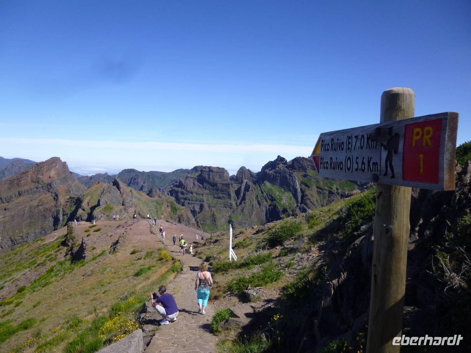 Aussichtspunkt Pico do Ariero 1818m