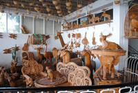 Ausstellung im Korbflechterzentrum in Camacha