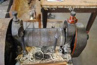 Maschine zur Bearbeitung des Rohmaterials