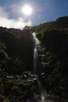 Wasserfälle entlang des Weges nach Sao Vincente