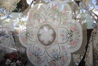 Handarbeit aus Madeira - Stickereien bekannter Verkaufsladen in Funchal