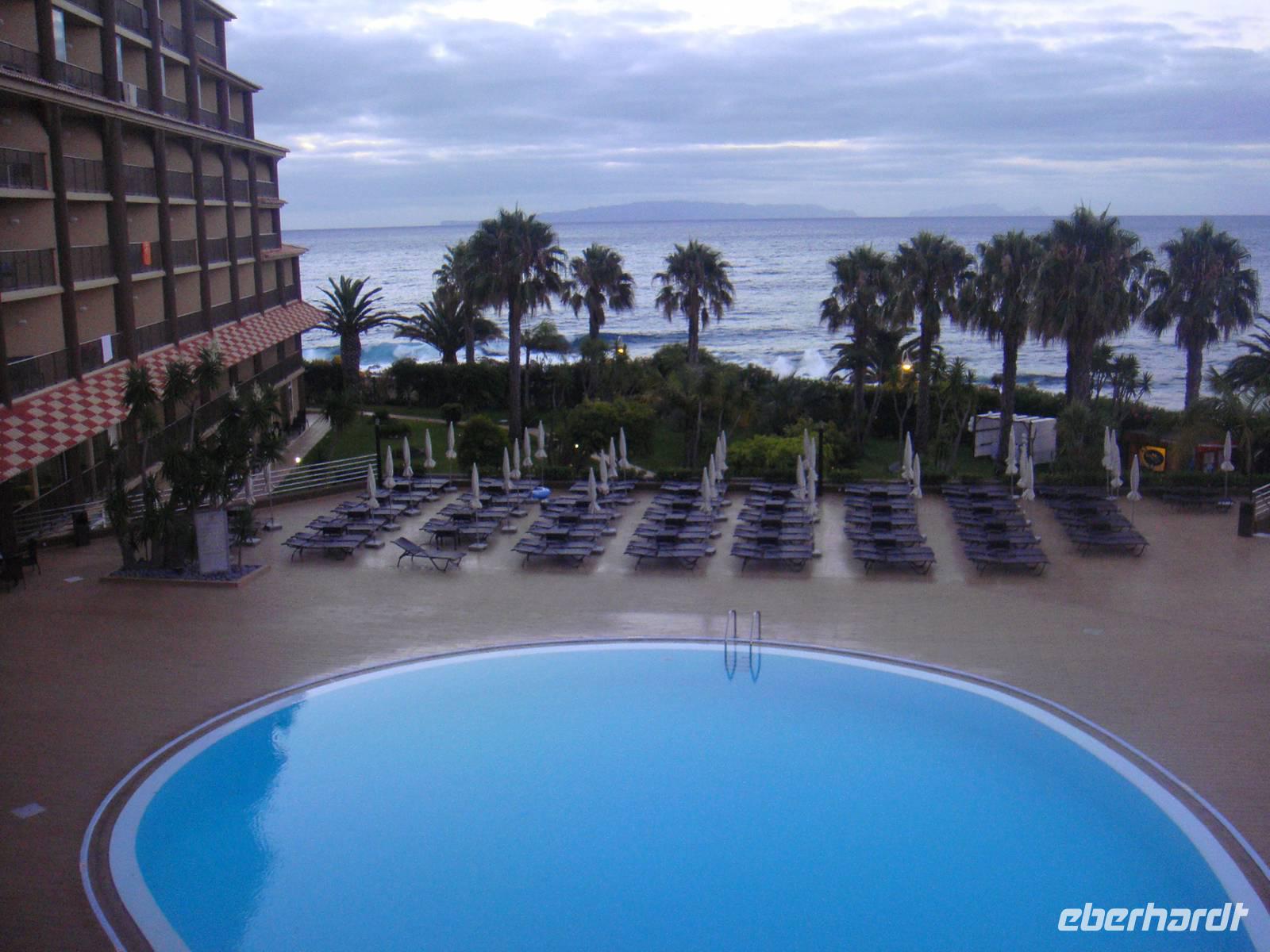 Abendstimmung im Hotel 