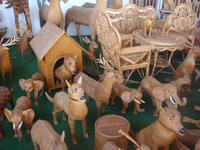 in der Korbflechterei