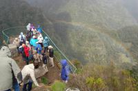 Aussichtspunkt über dem kalten Fluss 