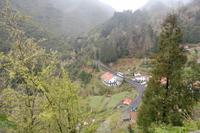 Blick ins Tal, wo unser Bus wartet