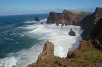 die östlichsten Ausläufer Madeiras