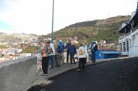 Morgendliche Strandwanderung nach Câmera de Lobos