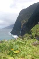 Brautschleierwasserfall an der Nordküste Madeiras