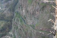 Blick auf die alte Straße ins Nonnental