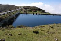kleiner Speichersee /speist im Sommer die Levadas)