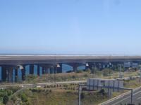 Blick auf die Landebahn des Flughafens