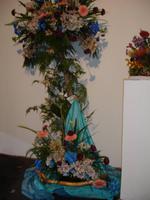 Funchal - Blumenfest auf der Avenida Arriaga - Im Blumenpavillon