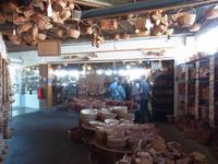 Korbflechterei in Camacha