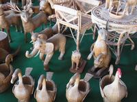 Korbflechterei in Camacha