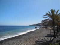 Kiesstrand in Santa Cruz