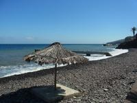 Kiesstrand in Santa Cruz