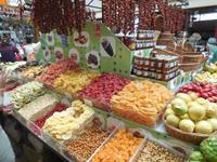 Getrocknete Früchte in der Markthalle von Funchal