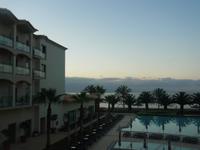 Unser Hotel Vila Gale bei Sonnenaufgang