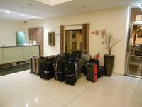 Abfahrt vom Hotel Vila Gale