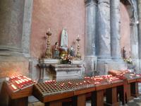 Innenraum der Kathedrale von Lissabon