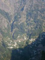 Steile Straßen auf Madeira