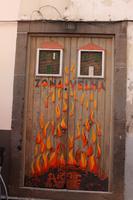 Gestaltete Türen in der Altstadt von Funchal