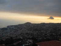 Blick auf Funchal am Abend
