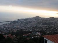 Blick auf Funchal am Abend