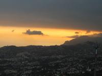 Blick auf Funchal am Abend