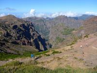 Madeiram, Blick vom Pico do Arieiro ins Nonnental