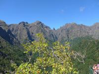 Madeira, von der Aussicht Balcoes zum Hauptkamm