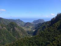 Madeira, von der Aussicht Balcoes zur Nordküste