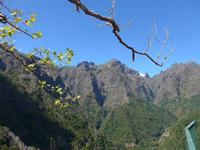 Madeira, von der Aussicht Balcoes zum Hauptkamm