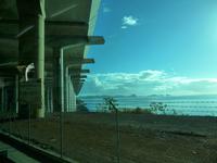 Madeira, am Flughafen mit Blick zum Ponta de Sao Lourenco 