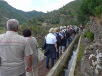 Madeira,  Levada-Wanderung