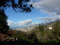 Madeira, Blick von Blandy´s Garden auf Funchal