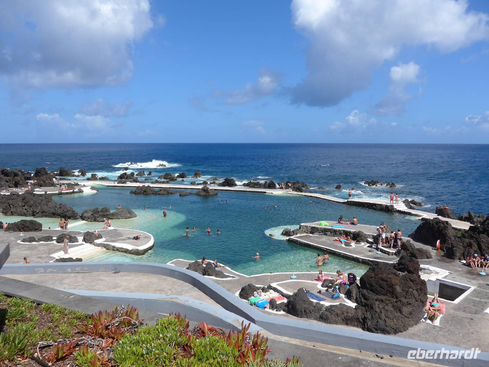 Madeira, Porto Moniz, Meeresschwimmbecken