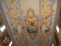 Madeira, Sao Vicente, Deckenmalerei in der Kirche