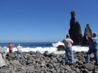 Gruppe am Fensterfelsen