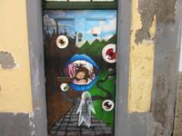 verzierte Türen (künstler. Projekt)