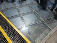 der Strand 580 m unter unseren Füßen