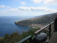 Blick vom Pico de Facho auf den Flughafen 
