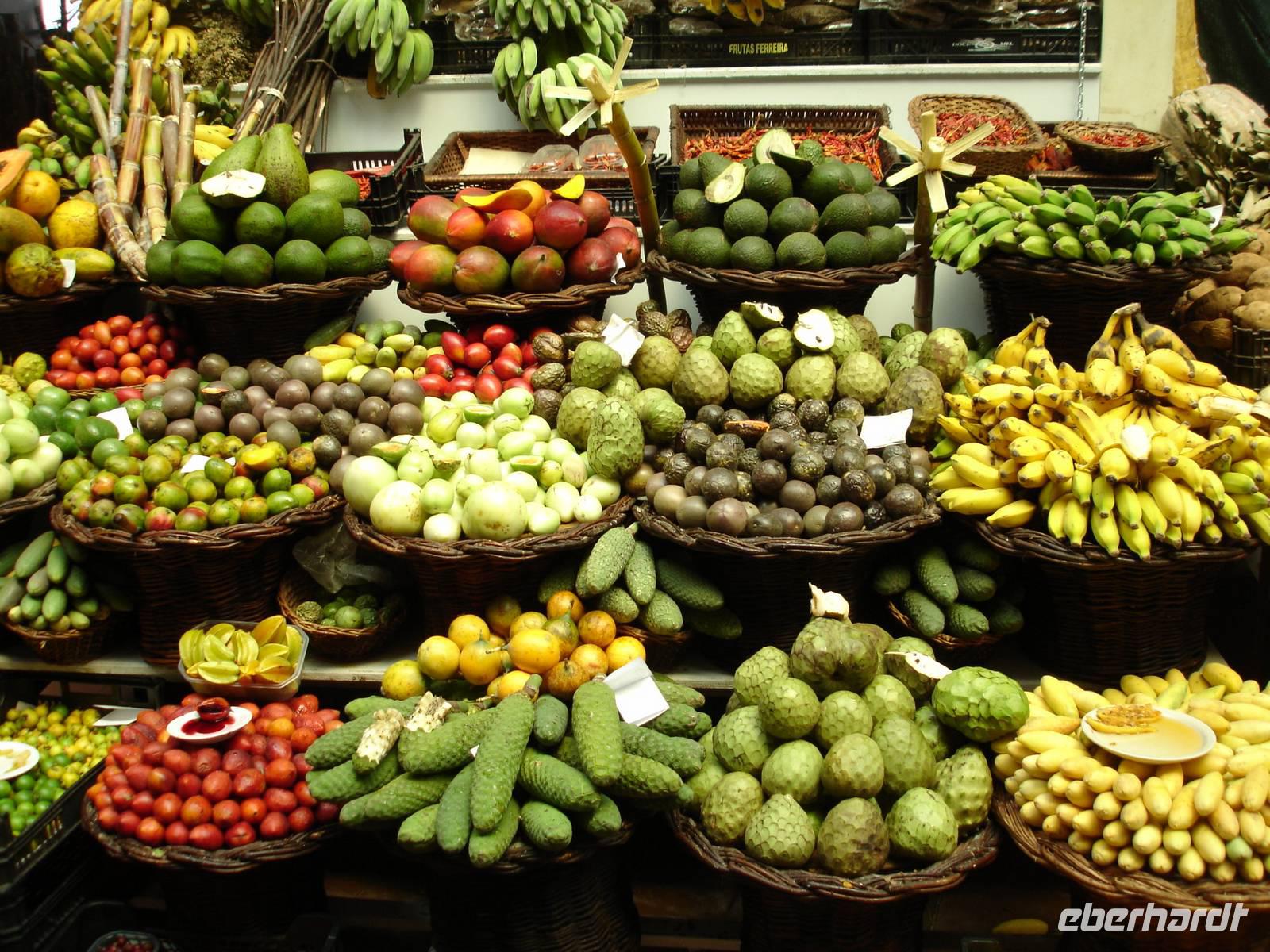 Funchal, in der Markthalle