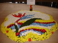 unser Hotel - vor der Rezeption