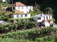 Levada-Wanderung - Wohnhäuser