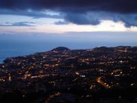 das abendliche Funchal