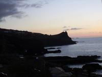 Sonnenaufgangsstimmung am Hotel 