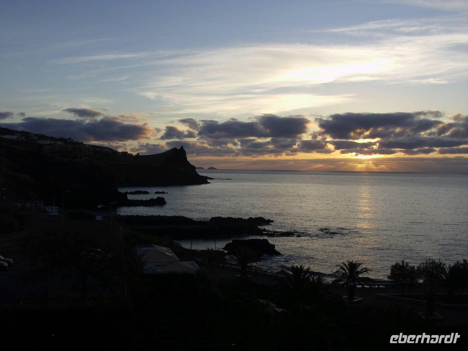 Morgendliche Stimmung am Reiseleiterbalkon