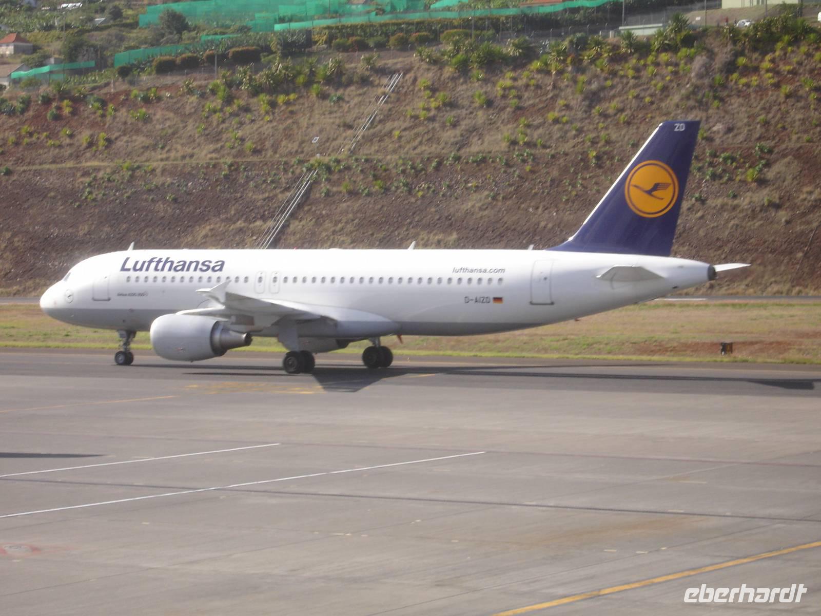 Abflug von Madeira