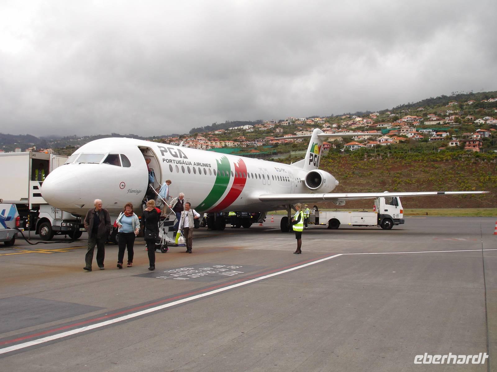 Ankunft in Funchal